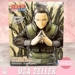Naruto Shippuden Vibration Stars Figure Shikamaru Nara 170mm Japan Banpresto